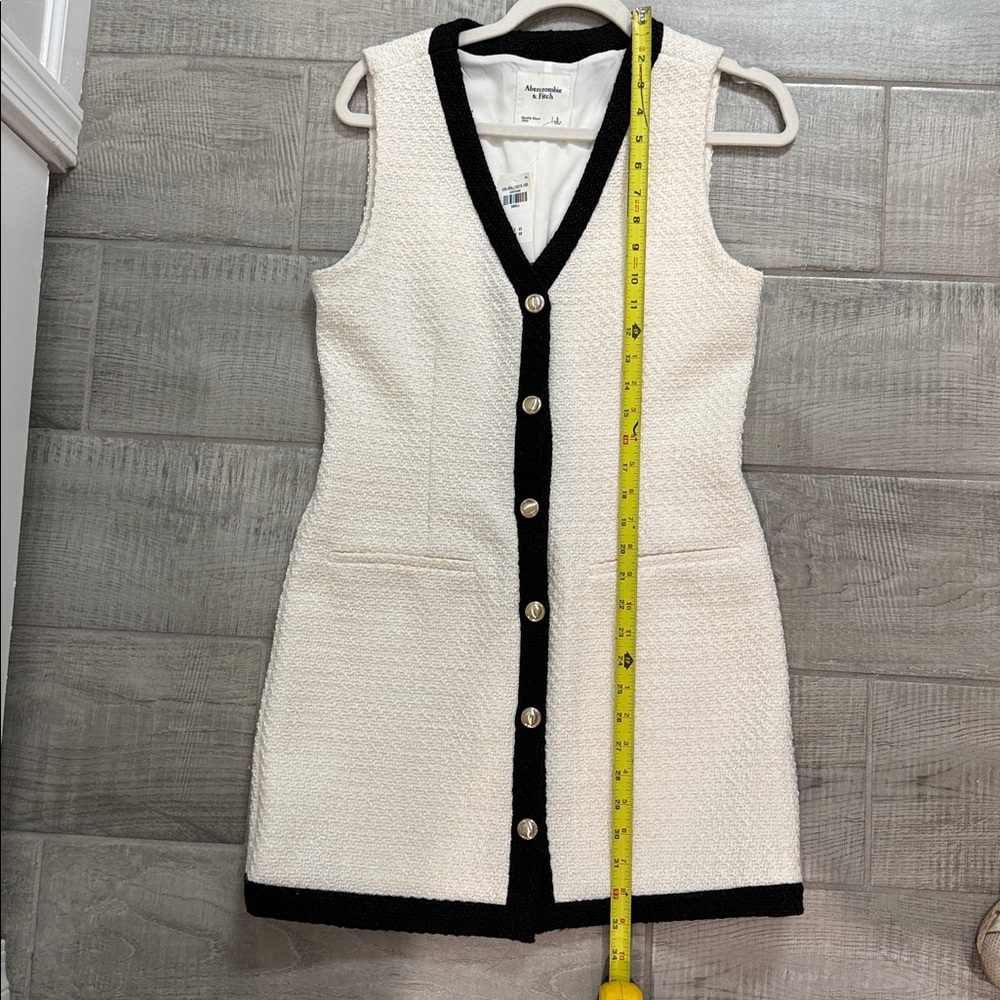 The A&F Mara Tweed Mini Dress NEW - Picture 11 of 12